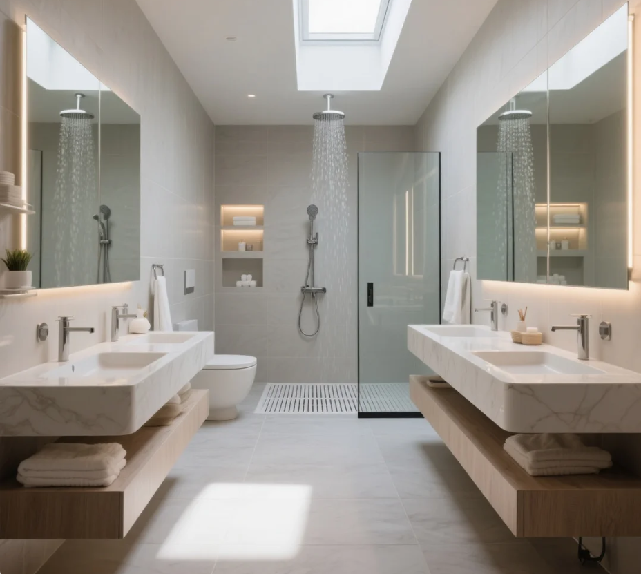 Spa-inspired Bathroom